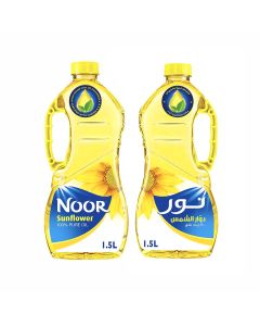 NOOR SUNFLOWER OIL 2X1.5LTR