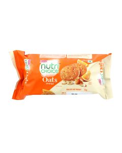 BRITANNIA NUTRI CHOICE OATS COOKIES ORANGE 75 GM