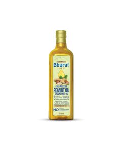 BHARAT COLD PRESSED GROUNDNUT OIL-1 LTR