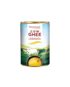 PATANJALI PURE COW GHEE 500ML TIN