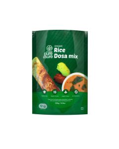 PURE AND SURE ORGANIC RICE DOSA MIX250GM