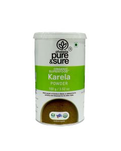 PURE AND SURE ORG KARELA POWDER 100GM