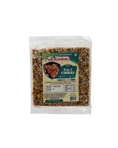 PURE KONKAN 3 IN 1 CHIKKI 100GM
