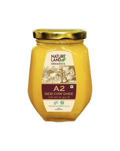 NATURELAND ORGANIC A2 DESI COW GHEE 350ML