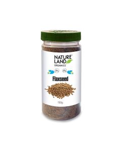 NATURELAND ORGANIC FLAXSEED RAW 150 GM