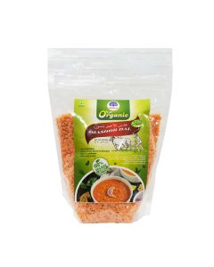 PEACOCK ORGANIC MASOOR DAL 500GM