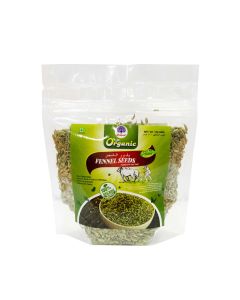 PEACOCK ORGANIC SAUNF GREEN 100GM