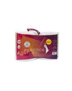 PEACOCK MAXI ROLL TWIN PACK