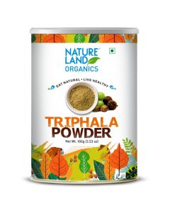 NATURELAND ORGANIC TRIPHALA POWDER 100 GM